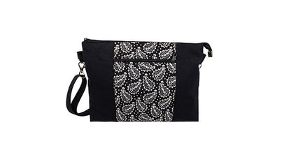 Sac à main artisanal Black & White