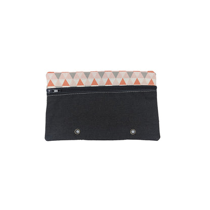 Trousse pour classeur "Triangles" anthracite