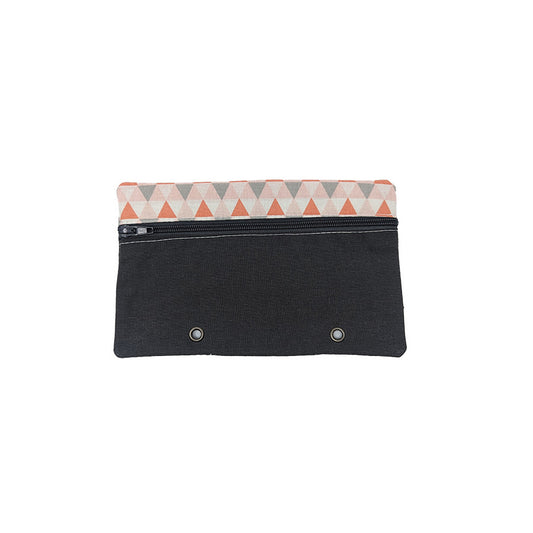 Trousse pour classeur "Triangles" anthracite