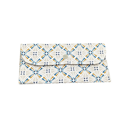 Pochette double "Arabesque" beige