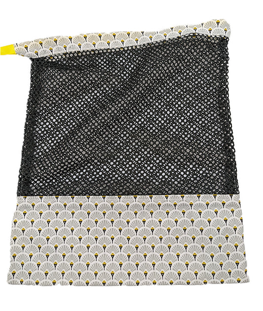 Sac à vrac "Eventails gris"