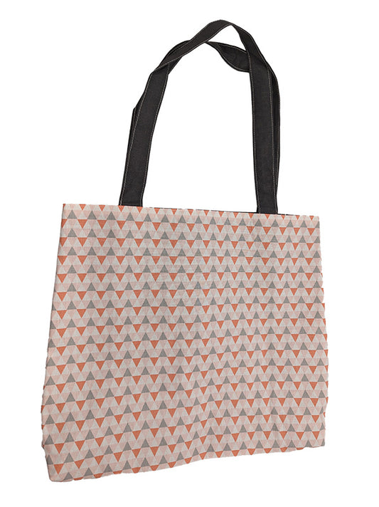 Sac à pressions "Triangles" gris