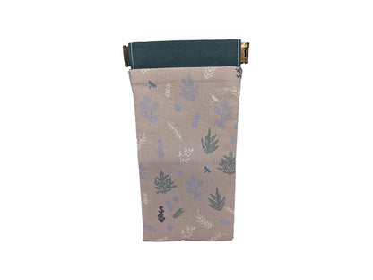 Etui à lunettes rose et vert