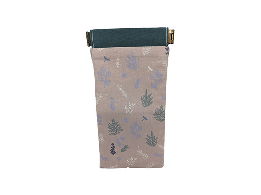 Etui à lunettes rose et vert