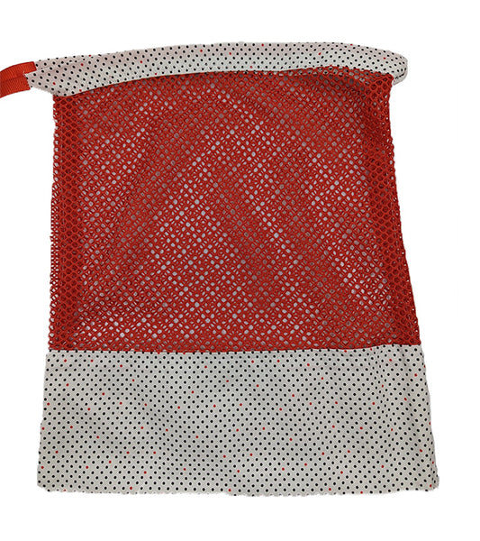 Sac à vrac rouge et blanc