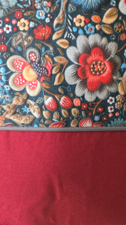 Tote bag "Fleurs 3D"