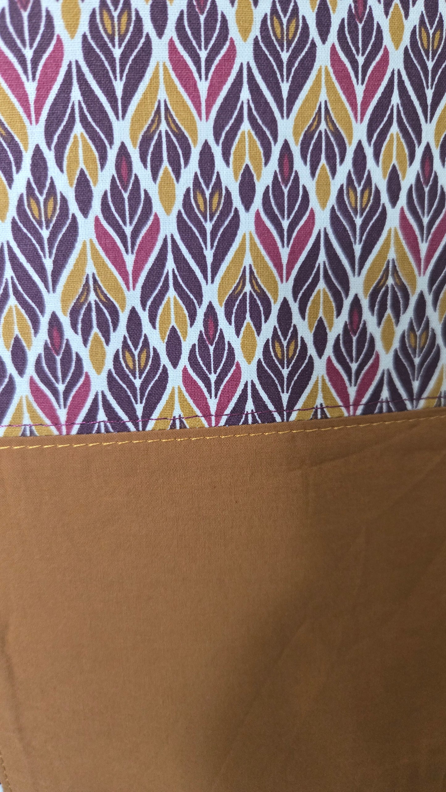 Tote bag "Plumettes violettes"