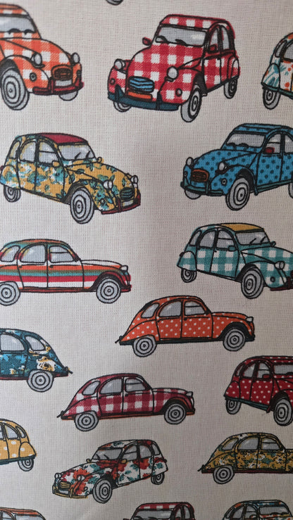 Tote bag "Coccinelles" orange