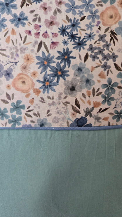 Tote bag "Fleurs bleues"