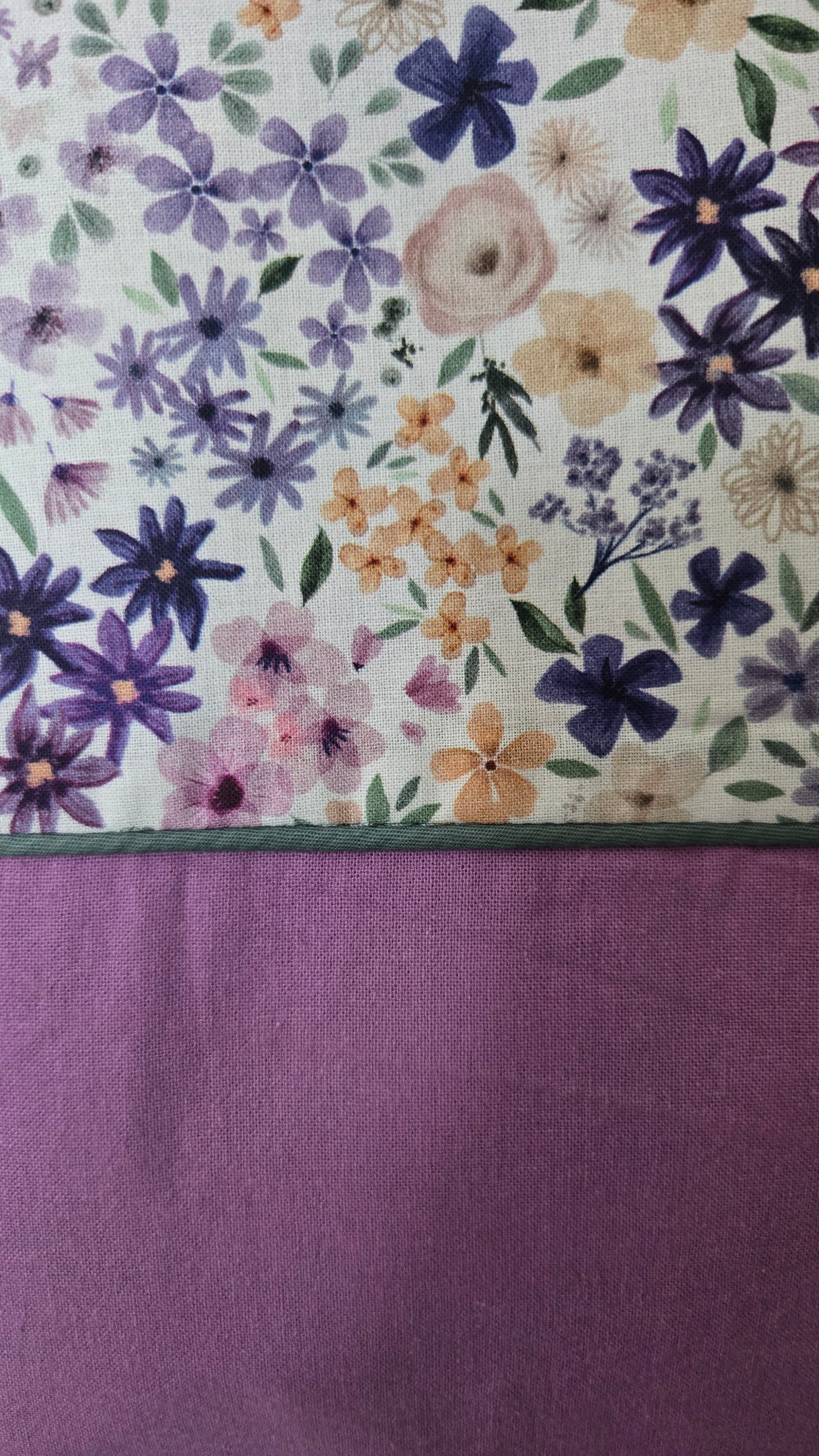 Tote bag "Fleurs violettes"