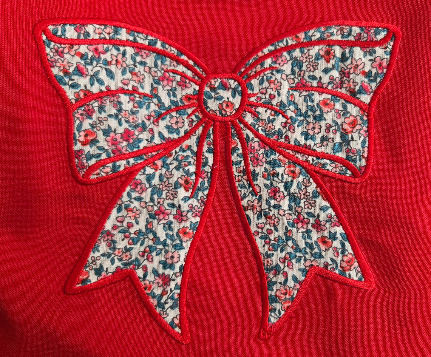 Tote bag "Noeud rouge"