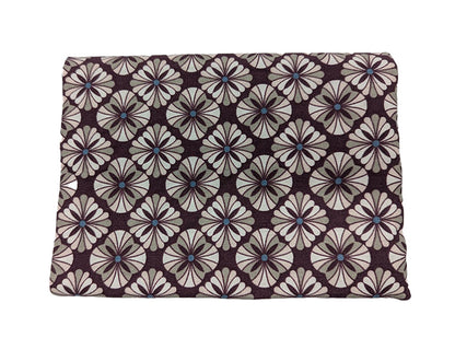 Pochette à bijoux de voyage fleurs prunes