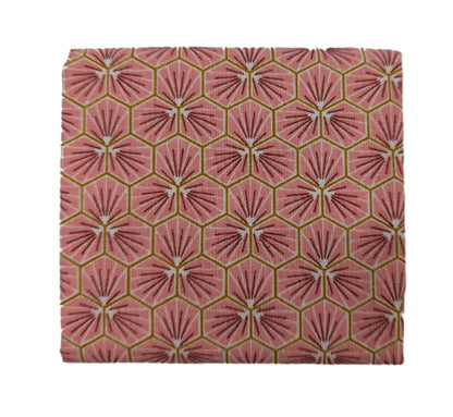 Porte-monnaie "Fleurs japonaises" rose