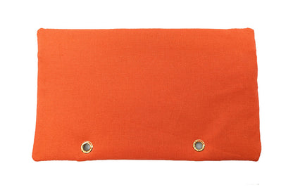 Trousse pour classeur "Plumes de Paons" jaune