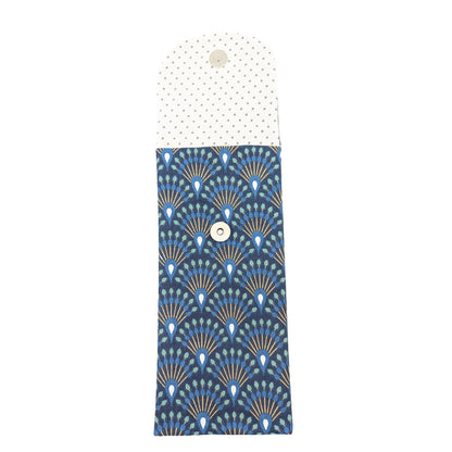 Etui à brosse à dents "Paons Bleus"