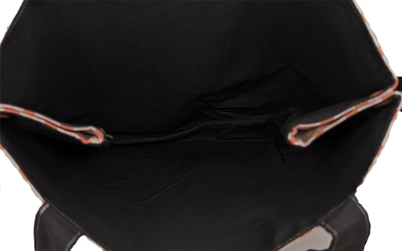 Sac à pressions "Triangles" gris