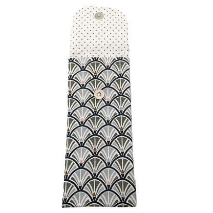 Etui à brosse à dents "Jacinthe" gris/charbon