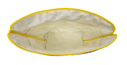 Maxi-trousse "Combi" bleue et jaune