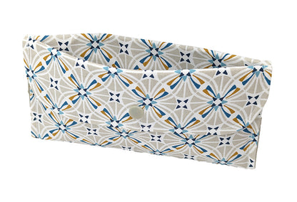 Pochette double "Arabesque" beige