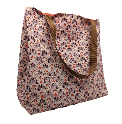 Sac à pressions "Maïa" corail