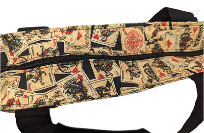 Sac bicolore zippé "Poker"