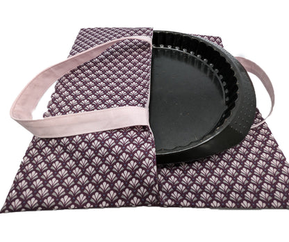 Sac à tarte réversible Violine