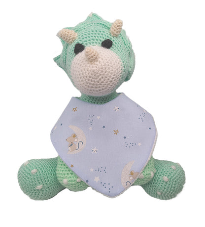 Bavoir bandana "Petite Souris" - 6 à 18 mois