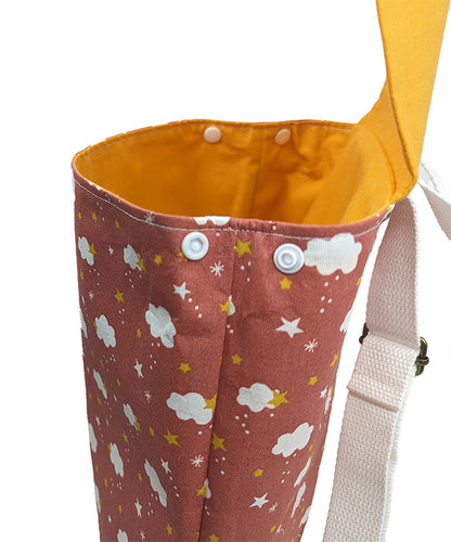 Sac à dos enfant "Ciel Rouge" jaune