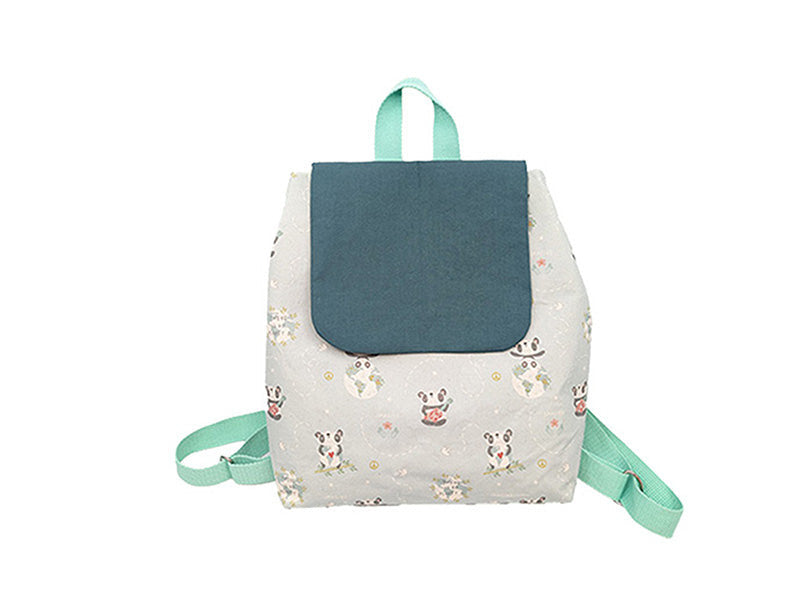 Sac à dos enfant "Panda vert"