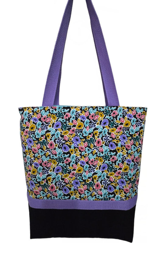Tote bag "Folles fleurs"